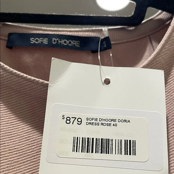 Sofie D'Hoore Soft Pink Maxi Dress (bw) - Picture 2 of 9